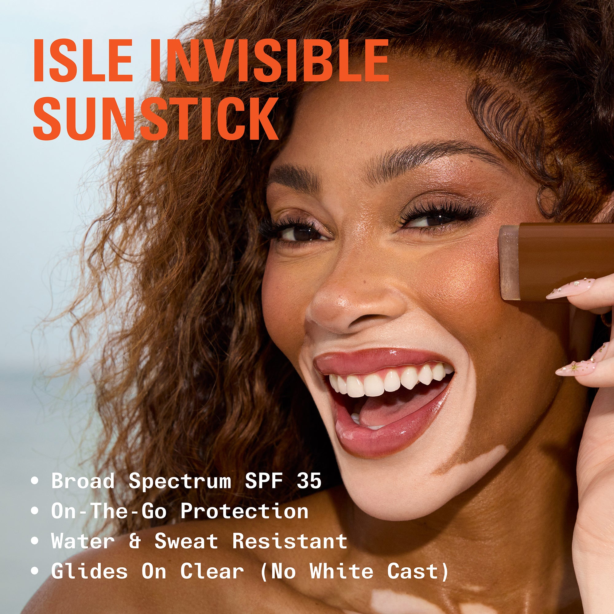 Wk 3 hero — Sun Stick application moment